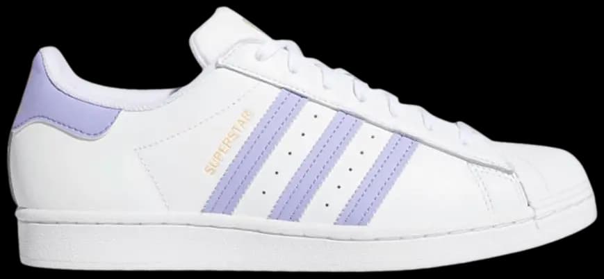 Giày Adidas Superstar 'White Light Purple' GX2537 Giày Adidas Superstar 'White Light Purple' GX2537