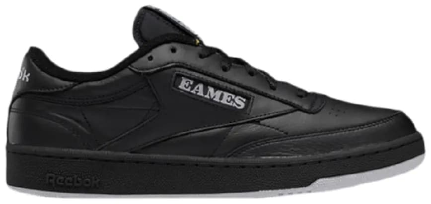 Giày Reebok Eames Office x Club C 85 'Monotone Pack Black' GY1067 Giày Reebok Eames Office x Club C 85 'Monotone Pack Black' GY1067