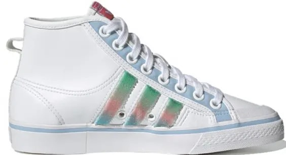 Giày Adidas Originals Nizza Hi 'White Blue Green' GZ2796 — kich-thuoc: 39 1/3 Giày Adidas Originals Nizza Hi 'White Blue Green' GZ2796 — kich-thuoc: 39 1/3
