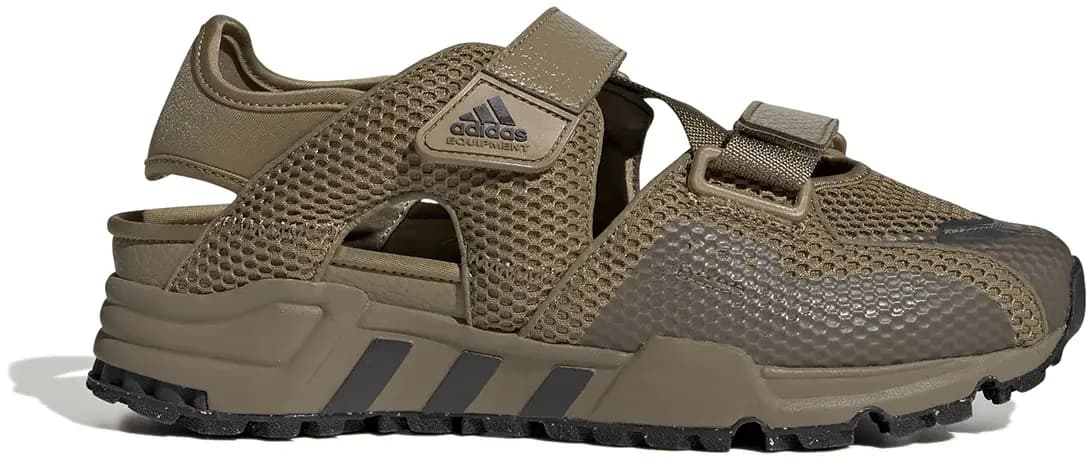 Dép Adidas EQT 93 Sandals 'Tech Khaki' GZ7201 Dép Adidas EQT 93 Sandals 'Tech Khaki' GZ7201