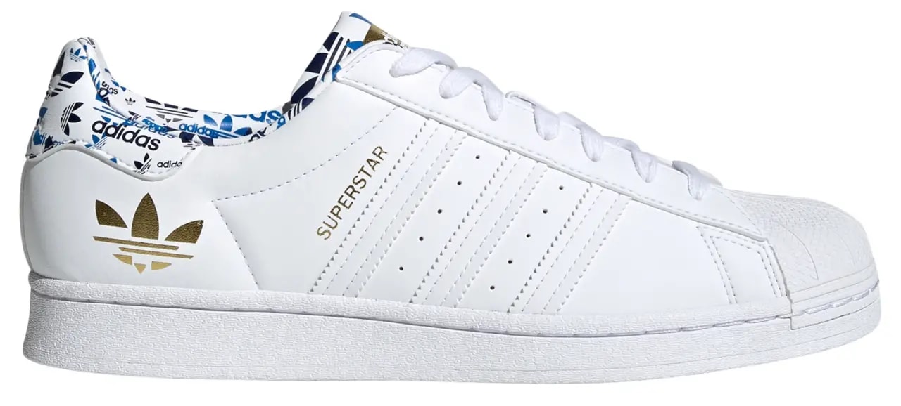 Giày Adidas Superstar 'White Gold Metallic' H00186 — kich-thuoc: 39 1/3 Giày Adidas Superstar 'White Gold Metallic' H00186 — kich-thuoc: 39 1/3