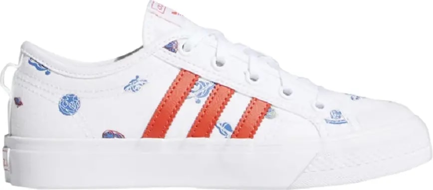 Giày Adidas Nizza J 'White And Orange' H01101 — kich-thuoc: 38 Giày Adidas Nizza J 'White And Orange' H01101 — kich-thuoc: 38