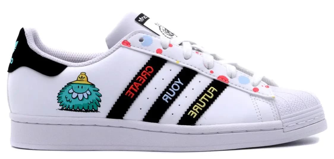 Giày Adidas x Kevin Lyons Superstar 'Cloud White' H03946 Giày Adidas x Kevin Lyons Superstar 'Cloud White' H03946