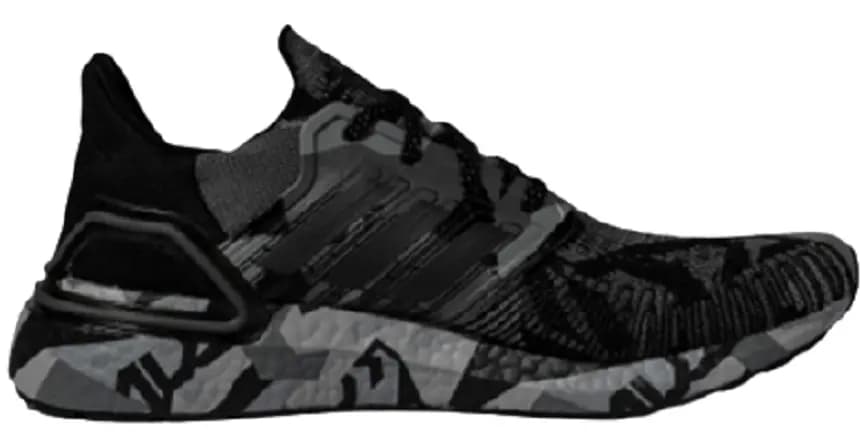 Giày Adidas UltraBoost 20 Marathon Running Black Holo H67278 Giày Adidas UltraBoost 20 Marathon Running Black Holo H67278