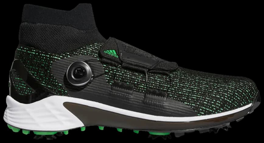 Giày Golf Adidas ZG21 Motion Primegreen BOA Mid 'Black Screaming Green' H68592 Giày Golf Adidas ZG21 Motion Primegreen BOA Mid 'Black Screaming Green' H68592