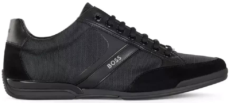 Giày Hugo Boss Suede And Faux 'Black' 50471235 Giày Hugo Boss Suede And Faux 'Black' 50471235