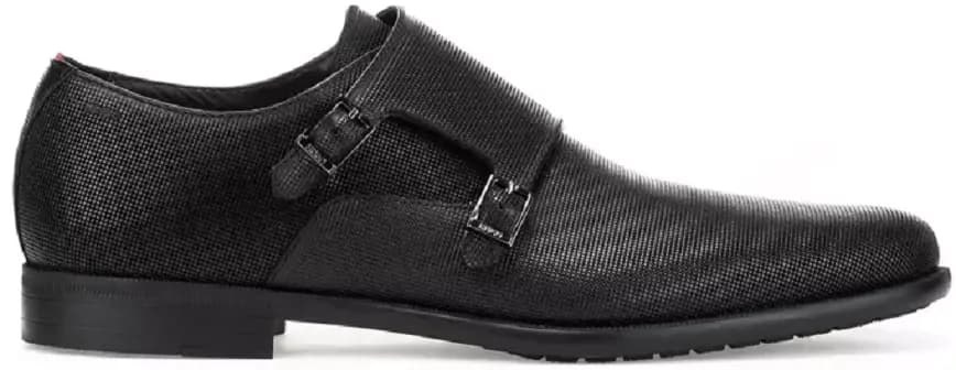 Giày Hugo Boss In Printed Leather 'Black' HBEU50474707-001 Giày Hugo Boss In Printed Leather 'Black' HBEU50474707-001