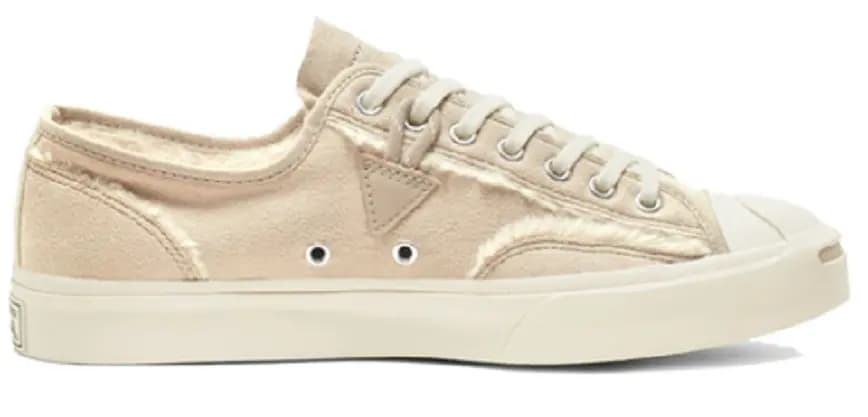 Giày Converse Faux Fur-Lined Leather Jack Purcell 'Pink' 166512C Giày Converse Faux Fur-Lined Leather Jack Purcell 'Pink' 166512C