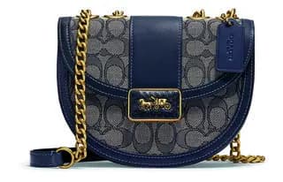 Túi Coach Alie Saddle Bag In Signature Jacquard Midnight Navy C3464-B4RH3 Túi Coach Alie Saddle Bag In Signature Jacquard Midnight Navy C3464-B4RH3