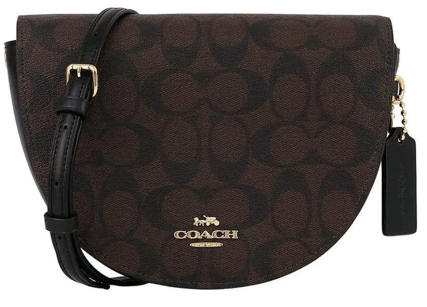 Túi Coach Signature Ellen Crossbody Bag Brown Black C1430 IMAA8 Túi Coach Signature Ellen Crossbody Bag Brown Black C1430 IMAA8