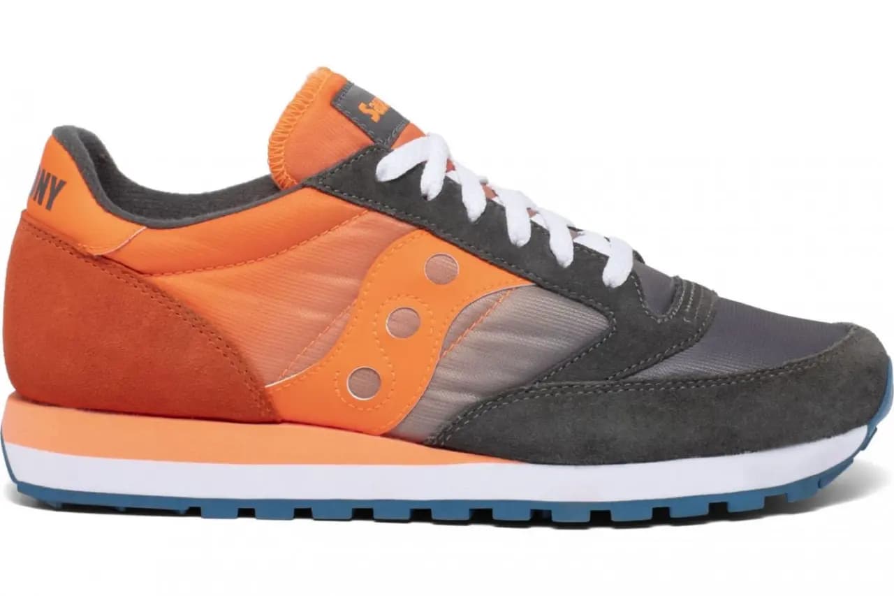 Giày Saucony Jazz Original Casual 'Grey Vizi Orange' S70485-5 Giày Saucony Jazz Original Casual 'Grey Vizi Orange' S70485-5