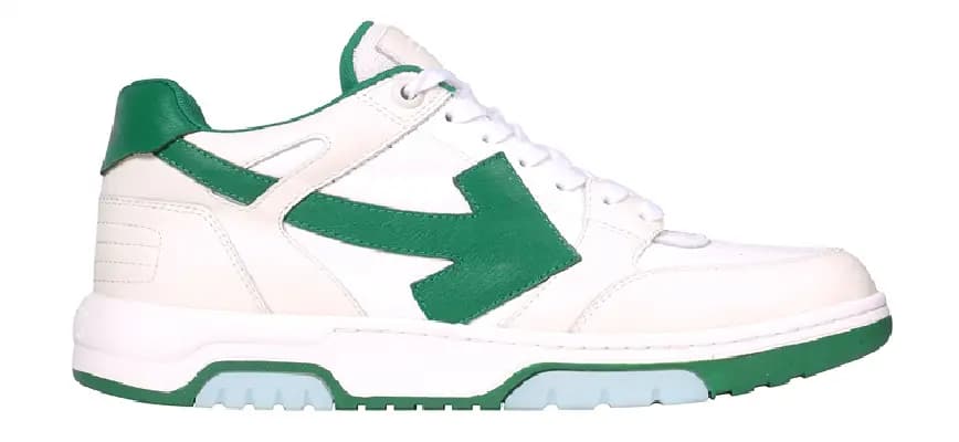 Giày Off White Arrow Out of Office Sneakers Green OMIA189F 20LEA001 0155 Giày Off White Arrow Out of Office Sneakers Green OMIA189F 20LEA001 0155
