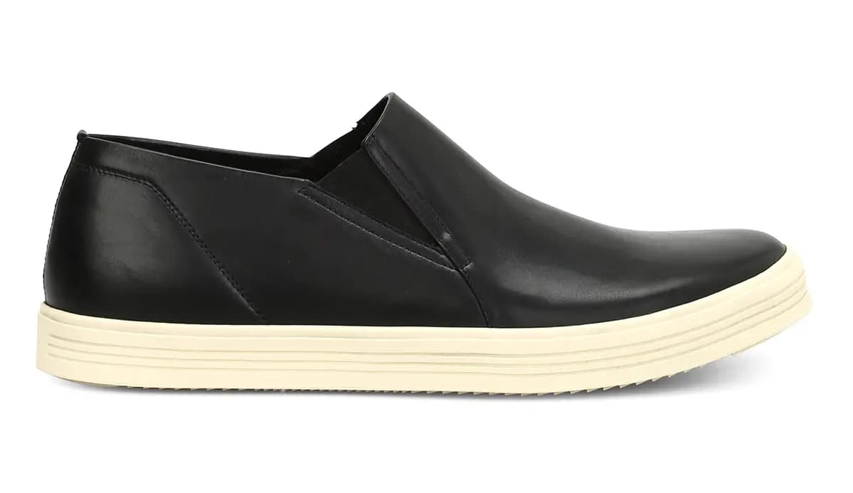 Giày Rick Owens Hun Rounded Toe Leather Slip-Ons RU17S9865LBO-91 Giày Rick Owens Hun Rounded Toe Leather Slip-Ons RU17S9865LBO-91