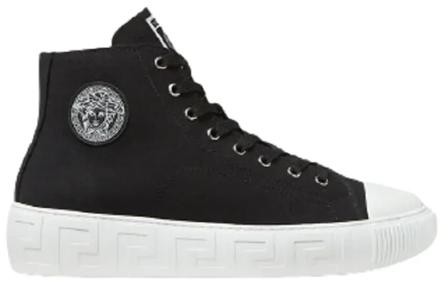 Giày Versace Greca High Top Trainers 'Black' DSU8403-DTE3G-D41P Giày Versace Greca High Top Trainers 'Black' DSU8403-DTE3G-D41P