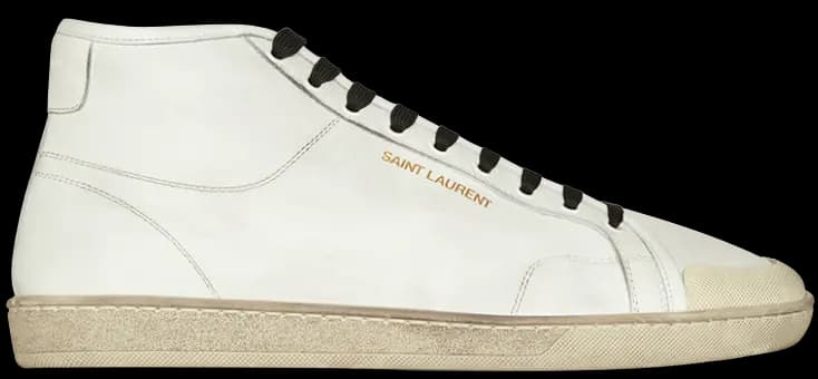 Giày Saint Laurent Court Classic SL39 Mid-Top Sneakers 'Beige' Giày Saint Laurent Court Classic SL39 Mid-Top Sneakers 'Beige'