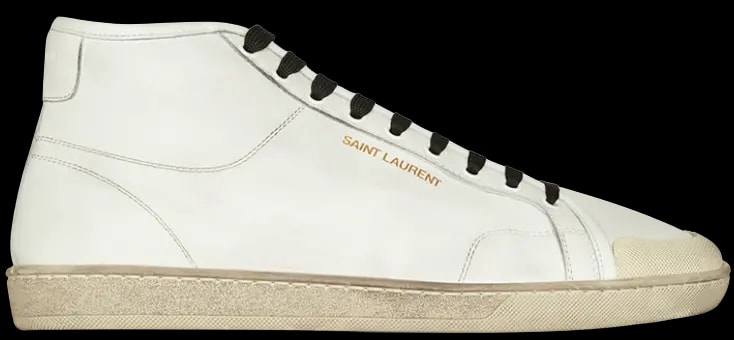 Giày Saint Laurent Court Classic SL39 Mid-Top Sneakers 'Beige' — kich-thuoc: lien-he-order Giày Saint Laurent Court Classic SL39 Mid-Top Sneakers 'Beige' — kich-thuoc: lien-he-order