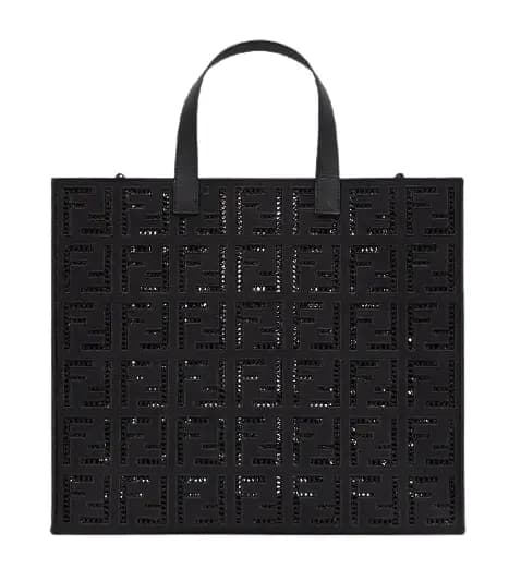 Túi Fendi Shopper Canvas Bag 'Black' 7VA390-AFC1-F0GXN Túi Fendi Shopper Canvas Bag 'Black' 7VA390-AFC1-F0GXN
