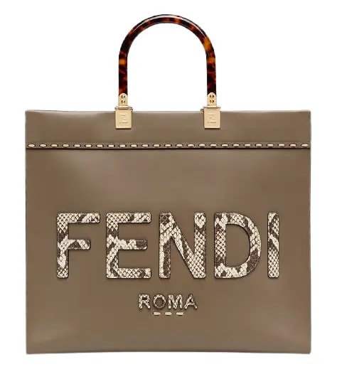 Túi Fendi Sunshine Medium Leather Elaphe Shopper 'Gray' 8BH386-AHN5-F1FEN Túi Fendi Sunshine Medium Leather Elaphe Shopper 'Gray' 8BH386-AHN5-F1FEN
