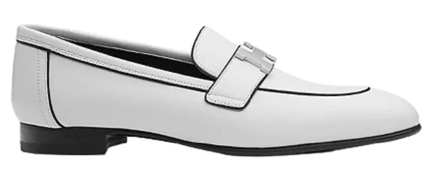 Giày Hermes Paris Loafer 'Blanc' H221004Z90380 Giày Hermes Paris Loafer 'Blanc' H221004Z90380