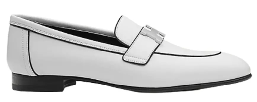 Giày Hermes Paris Loafer 'Blanc' H221004Z90380 — kich-thuoc: lien-he-order Giày Hermes Paris Loafer 'Blanc' H221004Z90380 — kich-thuoc: lien-he-order
