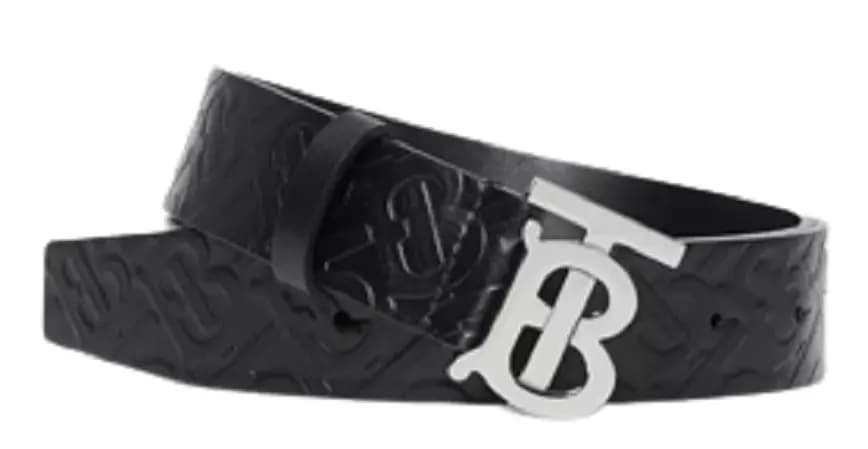 Thắt Lưng Burberry Monogram Motif Monogram Leather 'Palladium' p80156051 Thắt Lưng Burberry Monogram Motif Monogram Leather 'Palladium' p80156051
