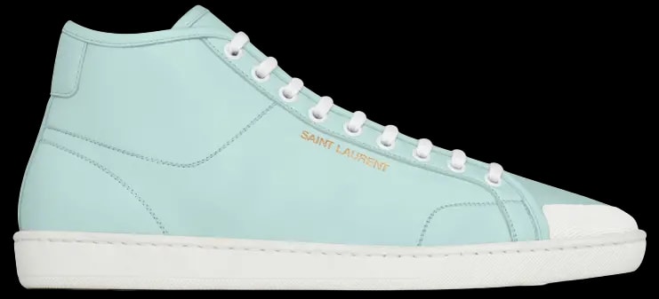 Giày Saint Laurent Court Classic SL39 Mid-Top Sneakers 'Mint' — kich-thuoc: lien-he-order Giày Saint Laurent Court Classic SL39 Mid-Top Sneakers 'Mint' — kich-thuoc: lien-he-order