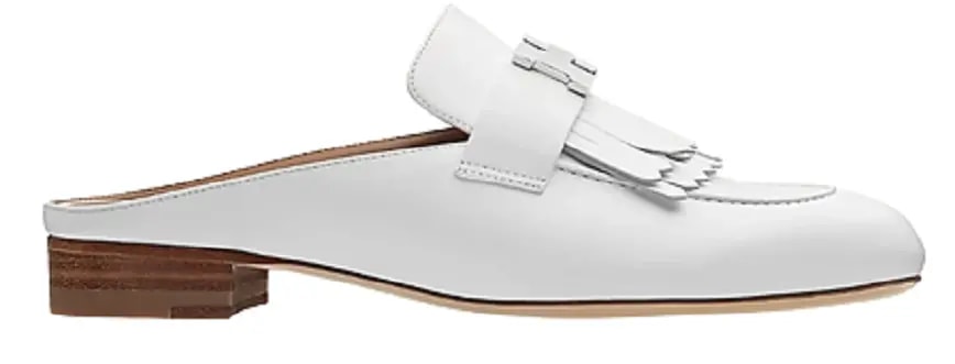 Giày Hermes Rivoli Mule 'Blanc' H181067Z91400 — kich-thuoc: lien-he-order Giày Hermes Rivoli Mule 'Blanc' H181067Z91400 — kich-thuoc: lien-he-order