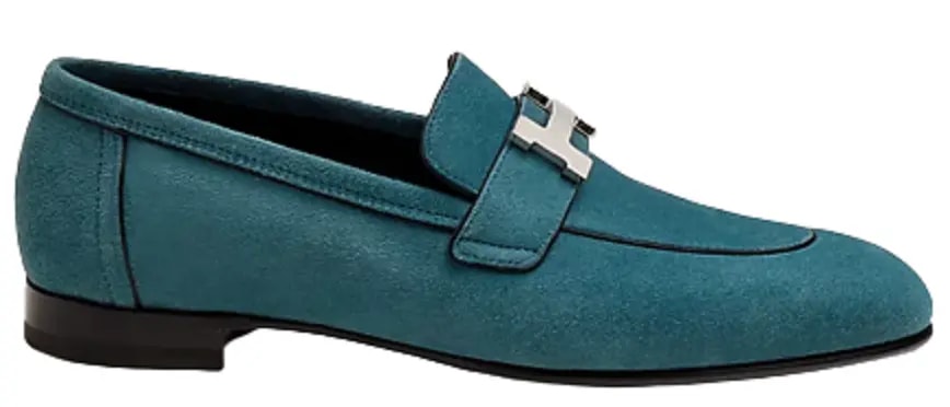 Giày Hermes Paris Loafer 'Bleu Canary' H222067ZG9360 — kich-thuoc: lien-he-order Giày Hermes Paris Loafer 'Bleu Canary' H222067ZG9360 — kich-thuoc: lien-he-order