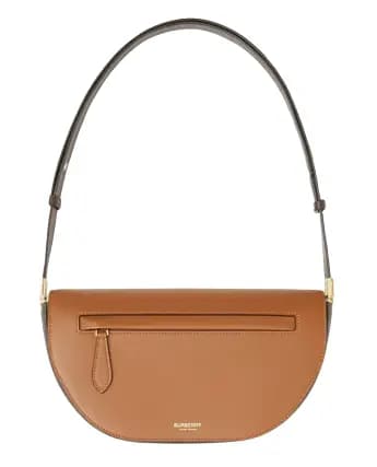 Túi Burberry Small Two-tone Leather Olympia Bag 'Warm Tan' Túi Burberry Small Two-tone Leather Olympia Bag 'Warm Tan'