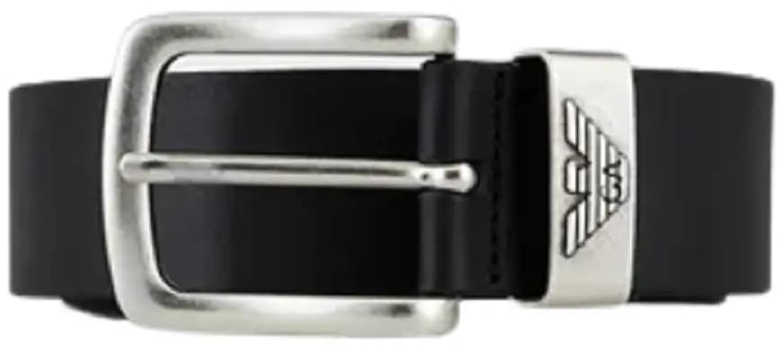 Thắt Lưng Giorgio Armani Leather Belt Logo Buckle 'Black' Thắt Lưng Giorgio Armani Leather Belt Logo Buckle 'Black'