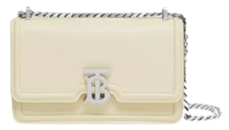 Túi Burberry Mini Leather Chain TB Bag 'Pale Vanilla' p80522321 Túi Burberry Mini Leather Chain TB Bag 'Pale Vanilla' p80522321