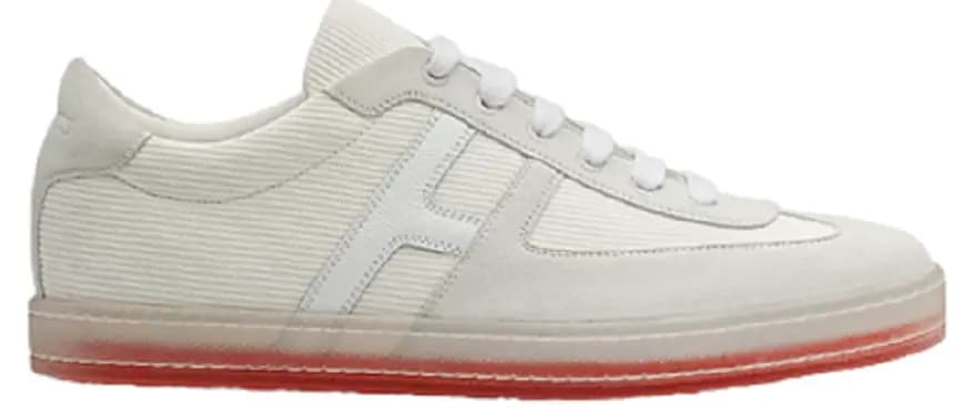 Giày Hermes Boomerang Sneaker 'Blanc' H221917ZH90430 Giày Hermes Boomerang Sneaker 'Blanc' H221917ZH90430
