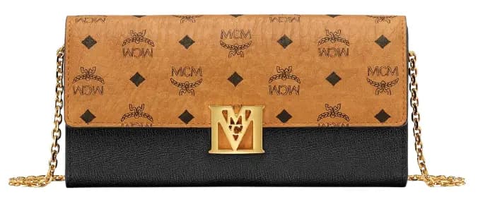 Túi MCM Mena Crossbody Wallet in Visetos Leather Block MYLAALM03BK001 Túi MCM Mena Crossbody Wallet in Visetos Leather Block MYLAALM03BK001