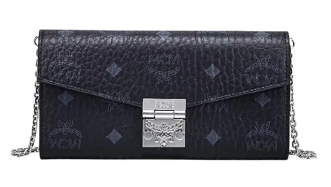 Túi MCM Patricia Crossbody Wallet in Visetos MYLAAPA02BK001 Túi MCM Patricia Crossbody Wallet in Visetos MYLAAPA02BK001