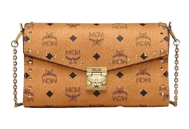 Túi MCM Millie Crossbody Studded Cognac MWRAAME05CO001 Túi MCM Millie Crossbody Studded Cognac MWRAAME05CO001