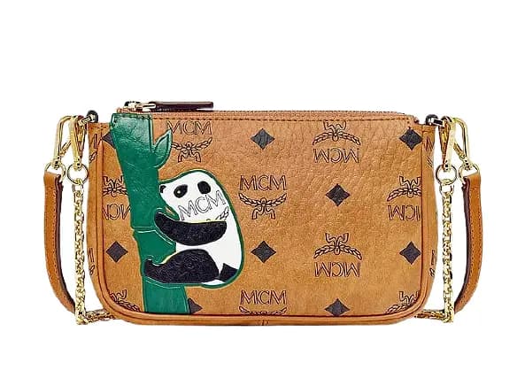 Túi MCM Zoo Panda Crossbody Visetos Cognac MYZBSXL01CO001 Túi MCM Zoo Panda Crossbody Visetos Cognac MYZBSXL01CO001