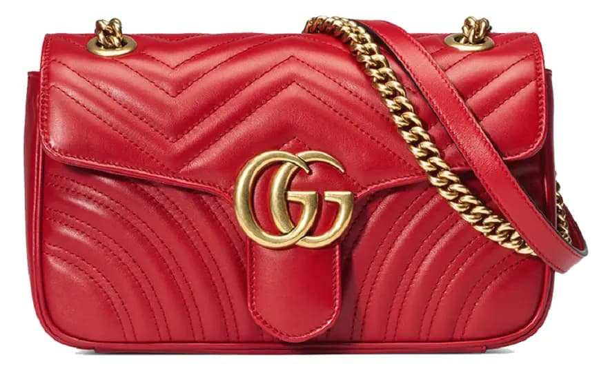 Túi Gucci GG Marmont Matelassé Mini Bag Red 446744 DTDIT 6433 Túi Gucci GG Marmont Matelassé Mini Bag Red 446744 DTDIT 6433