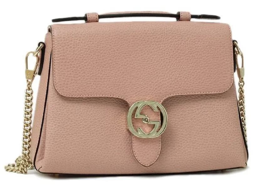 Túi Gucci Interlocking G Buckle Bag Pink 510302 CA00G 5806 Túi Gucci Interlocking G Buckle Bag Pink 510302 CA00G 5806