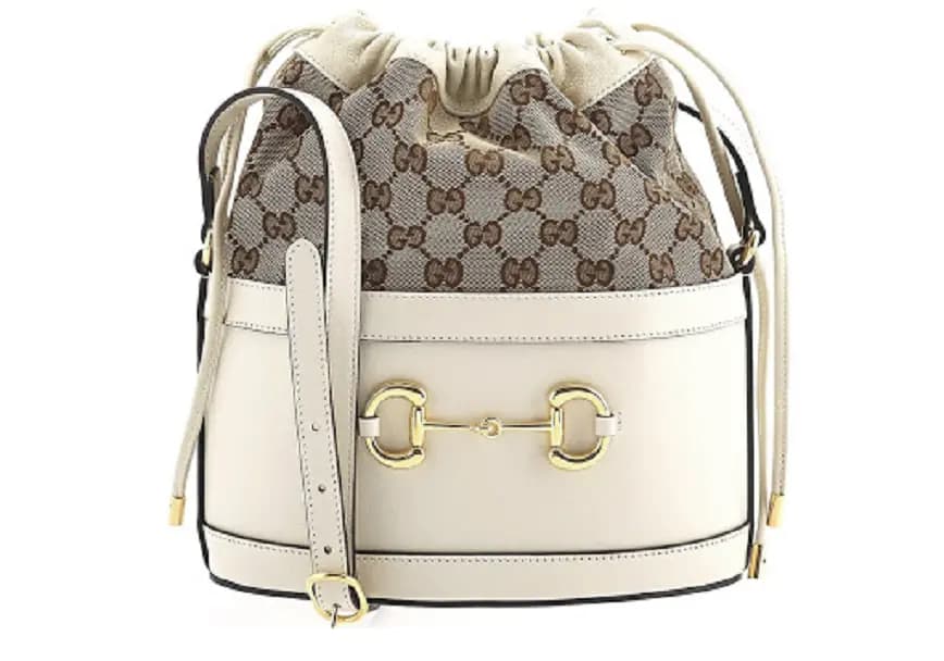 Túi Gucci 1955 Horsebit Small Bucket Bag 6021181 DBUG 9095 Túi Gucci 1955 Horsebit Small Bucket Bag 6021181 DBUG 9095
