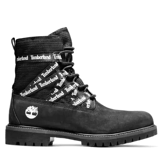 Giày Timberland Premium Ribbon Lace-Up Black Boot A2DV4001 Giày Timberland Premium Ribbon Lace-Up Black Boot A2DV4001