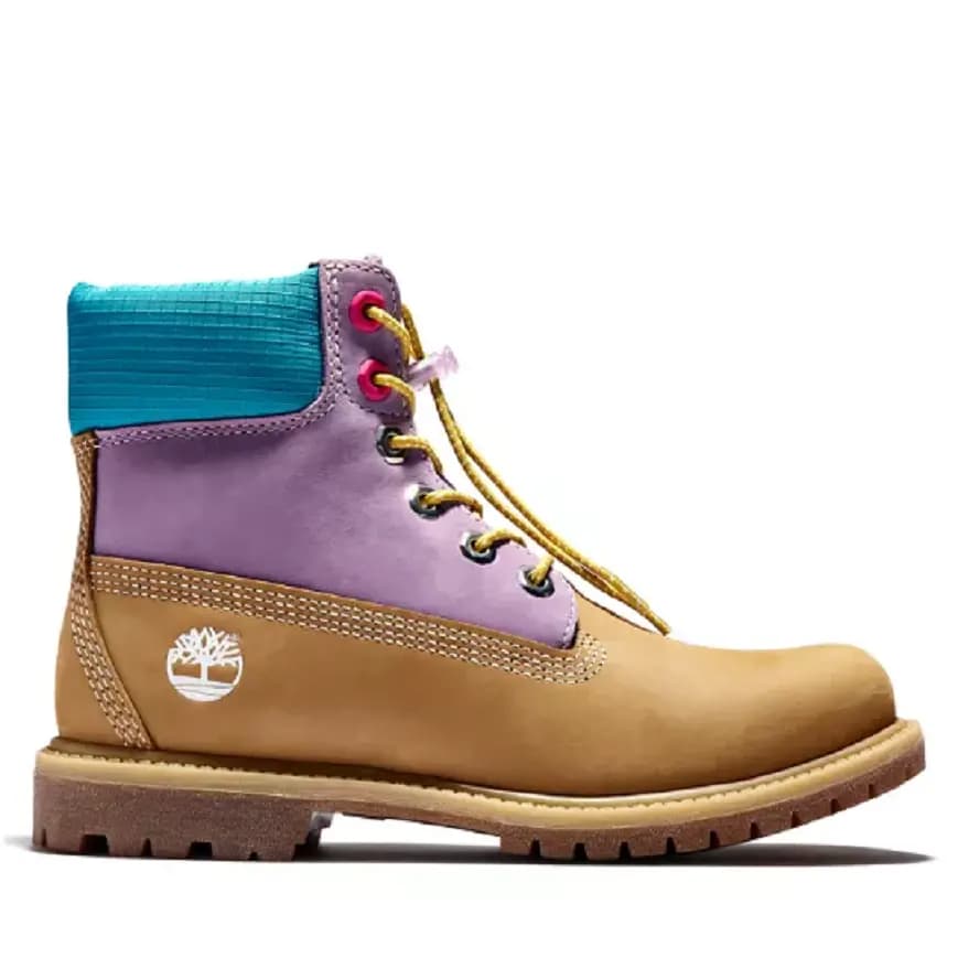 Giày Timberland Wmns Premium Waterproof Wheat Purple A2MBE231 Giày Timberland Wmns Premium Waterproof Wheat Purple A2MBE231
