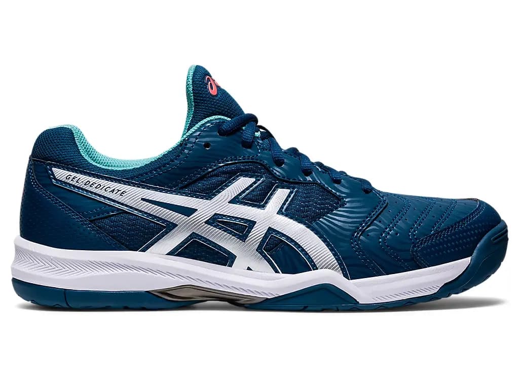 Giày Tennis Asics Gel-Dedicate 6 'Mako Blue White' 1041A074-404 Giày Tennis Asics Gel-Dedicate 6 'Mako Blue White' 1041A074-404