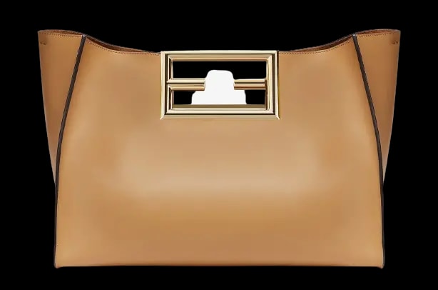 Túi Fendi Beige Leather Bag 8BH391-AAIW-F15KR Túi Fendi Beige Leather Bag 8BH391-AAIW-F15KR
