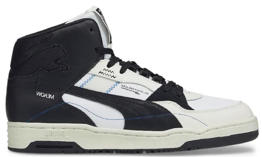 Giày Puma Slipstream Mid Black White 382712-01 Giày Puma Slipstream Mid Black White 382712-01