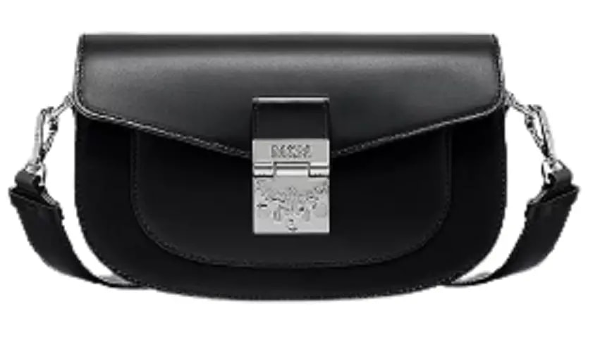 Túi MCM Smal EW Patricia Shoulder Bag In Vachetta Leather Black MWSBSPA01BK001 Túi MCM Smal EW Patricia Shoulder Bag In Vachetta Leather Black MWSBSPA01BK001