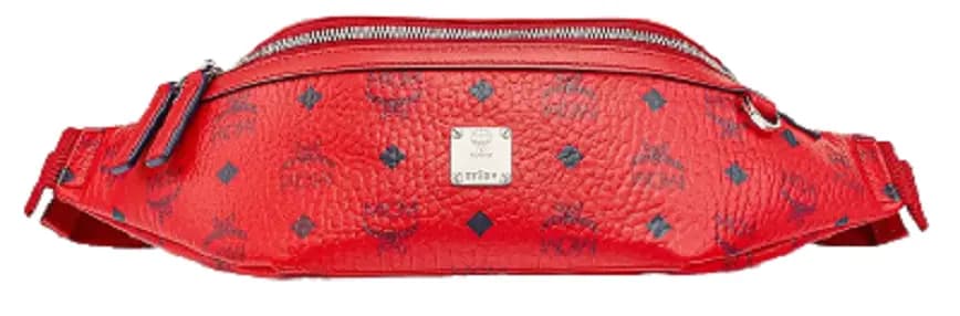 Túi MCM Medium Fursten Belt Bag In Visetos Candy Red MMZAAFI01XC001 Túi MCM Medium Fursten Belt Bag In Visetos Candy Red MMZAAFI01XC001