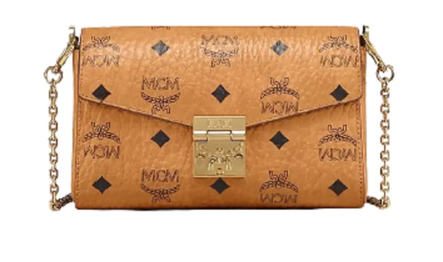 Túi MCM Small Millie Crossbody in Visetos Cognac MWRAAME03CO001 Túi MCM Small Millie Crossbody in Visetos Cognac MWRAAME03CO001