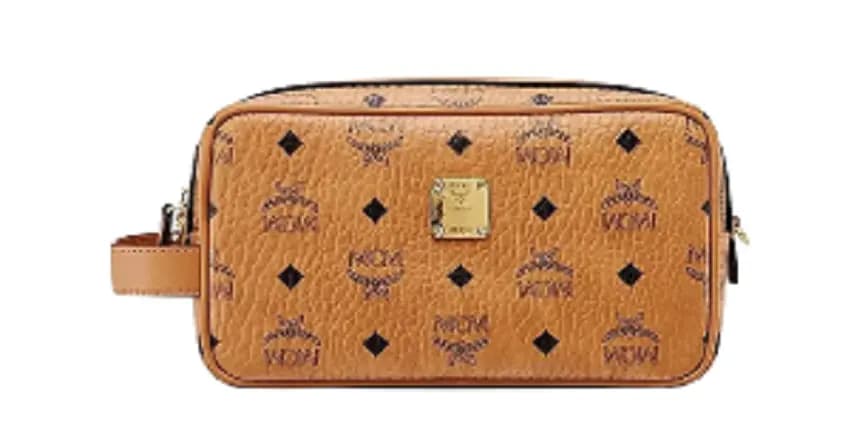 Túi MCM One Size Wash Bag In Visetos Original Cognac MXZAAVI01CO001 Túi MCM One Size Wash Bag In Visetos Original Cognac MXZAAVI01CO001