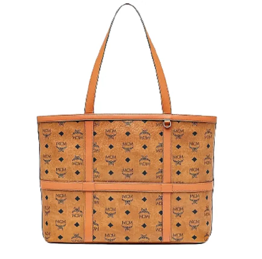 Túi MCM Medium Delmy Shopper In Visetos Cognac MWPBSER01CO001 Túi MCM Medium Delmy Shopper In Visetos Cognac MWPBSER01CO001