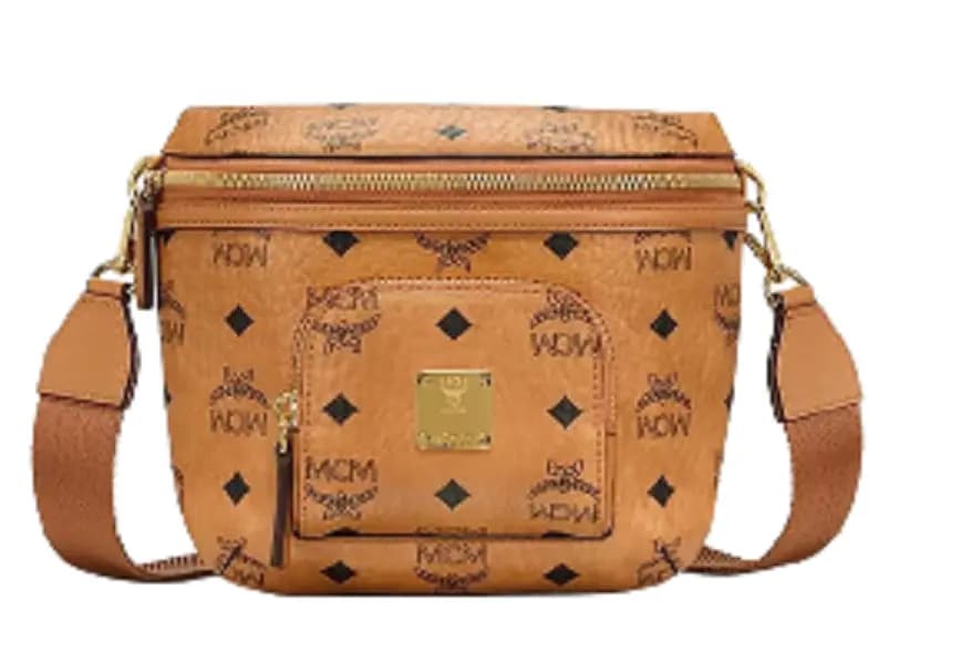 Túi MCM Small Klassik Crossbody In Visetos Cognac MMRBSKC07CO001 Túi MCM Small Klassik Crossbody In Visetos Cognac MMRBSKC07CO001